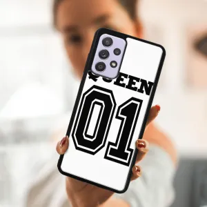 MY ART Silikónový kryt Samsung Galaxy A72 QUEEN (030)