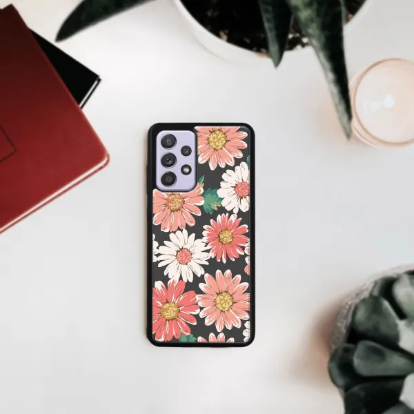 MY ART Silikónový kryt Samsung Galaxy A72 DAISY (161)