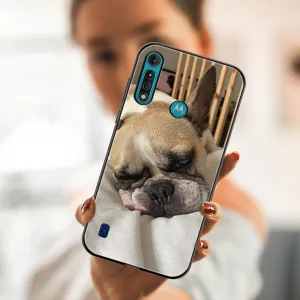 Kryt s vlastnou potlačou Motorola Moto G8 Power Lite
