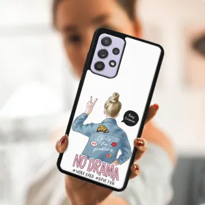 MY ART Silikónový kryt Samsung Galaxy A72 NO DRAMA (138)