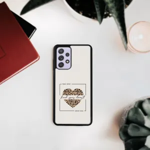 MY ART Silikónový kryt Samsung Galaxy A72 WILD HEART (241)