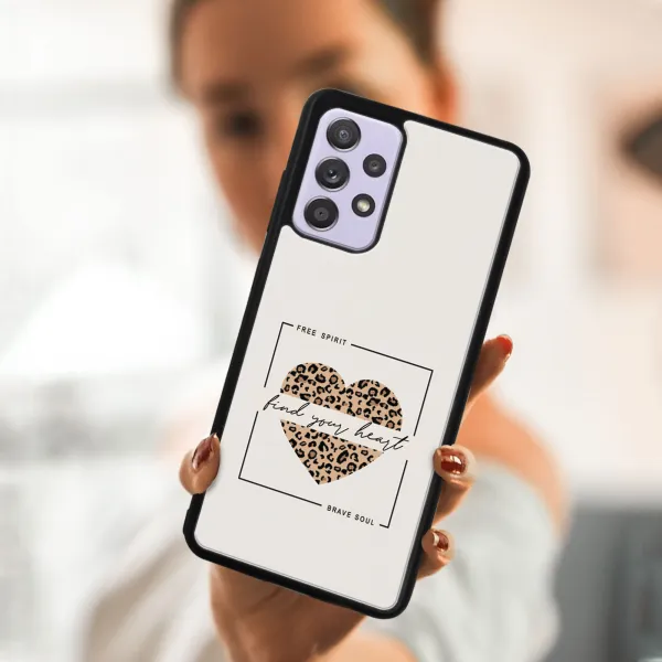 MY ART Silikónový kryt Samsung Galaxy A72 WILD HEART (241)
