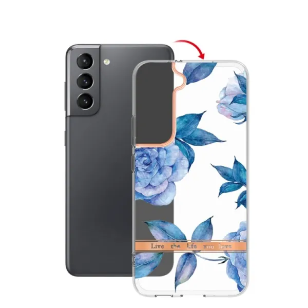 ELECTRO Ochranný kryt Samsung Galaxy S22 Plus 5G BLUE