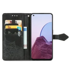 ART Peňaženkový kryt OnePlus Nord N20 5G ORNAMENT čierny