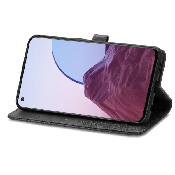 ART Peňaženkový kryt OnePlus Nord N20 5G ORNAMENT čierny