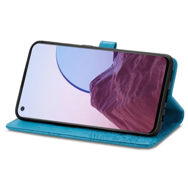 ART Peňaženkový kryt OnePlus Nord N20 5G ORNAMENT modrý