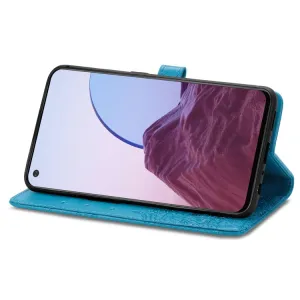 ART Peňaženkový kryt OnePlus Nord N20 5G ORNAMENT modrý