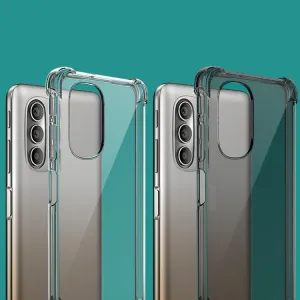 IMAK Ochranný silikónový kryt + fólia Motorola Moto G51 5G čierny