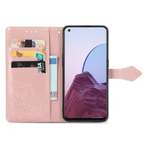 ART Peňaženkový kryt OnePlus Nord N20 5G ORNAMENT ružový