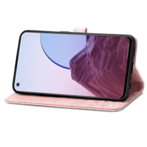 ART Peňaženkový kryt OnePlus Nord N20 5G ORNAMENT ružový