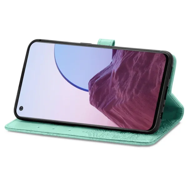 ART Peňaženkový kryt OnePlus Nord N20 5G ORNAMENT zelený