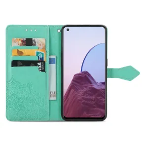 ART Peňaženkový kryt OnePlus Nord N20 5G ORNAMENT zelený