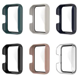 Plastový kryt s ochranným sklom pre Xiaomi Redmi Watch 2 Lite biely