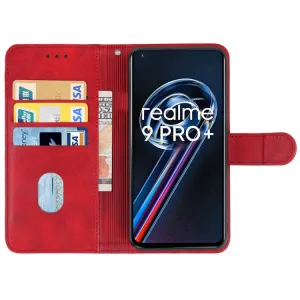 SMOOTH Peňaženkové puzdro Realme 9 Pro+ / Realme 9 červený