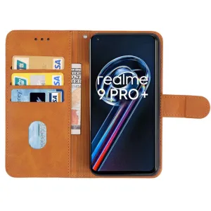 SMOOTH Peňaženkové puzdro Realme 9 Pro+ / Realme 9 hnedý