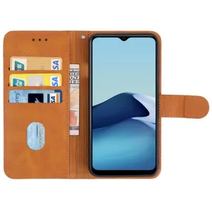 SMOOTH Peňaženkové puzdro Vivo Y11s hnedé