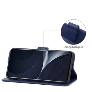 SMOOTH Peňaženkové puzdro Realme 9i modrý