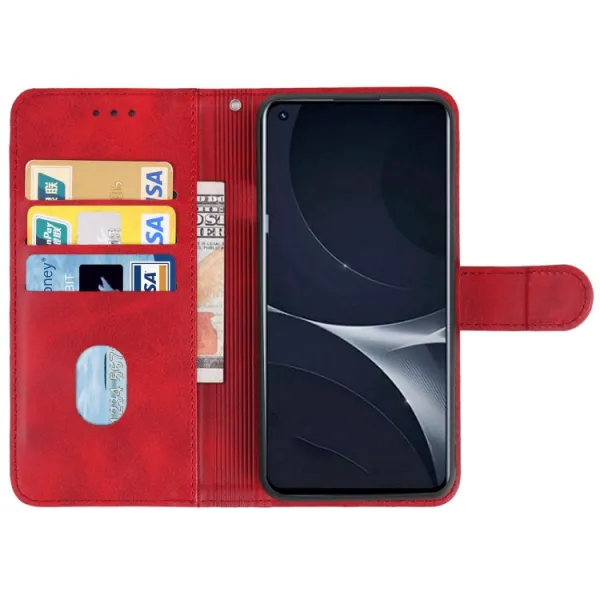 SMOOTH Peňaženkové puzdro Realme 9i červený