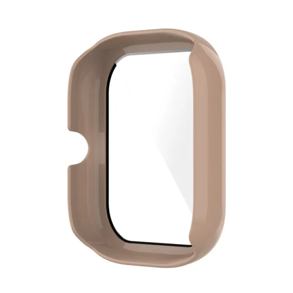 Plastový kryt s ochranným sklom pre Xiaomi Amazfit GTS 2 Mini ružový