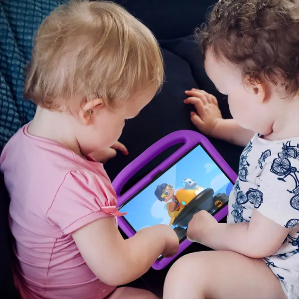KIDDO Detský obal Huawei MatePad T10 / T10S fialový