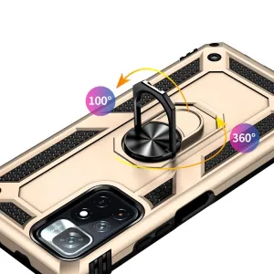 RING Ochranný obal pre Xiaomi Poco M4 Pro 5G / Redmi Note 11S 5G zlatý