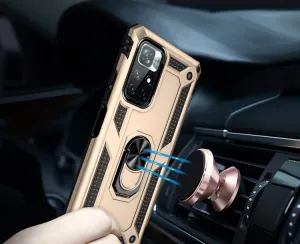 RING Ochranný obal pre Xiaomi Poco M4 Pro 5G / Redmi Note 11S 5G zlatý