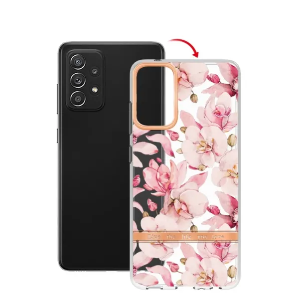 ELECTRO Ochranný kryt Samsung Galaxy A72 PINK