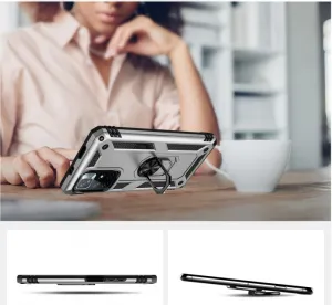 RING Ochranný obal pre Xiaomi Poco M4 Pro 5G / Redmi Note 11S 5G strieborný