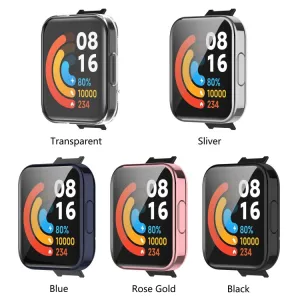 TPU FULL BODY Ochranný kryt Xiaomi Redmi Watch 2 Lite ružový