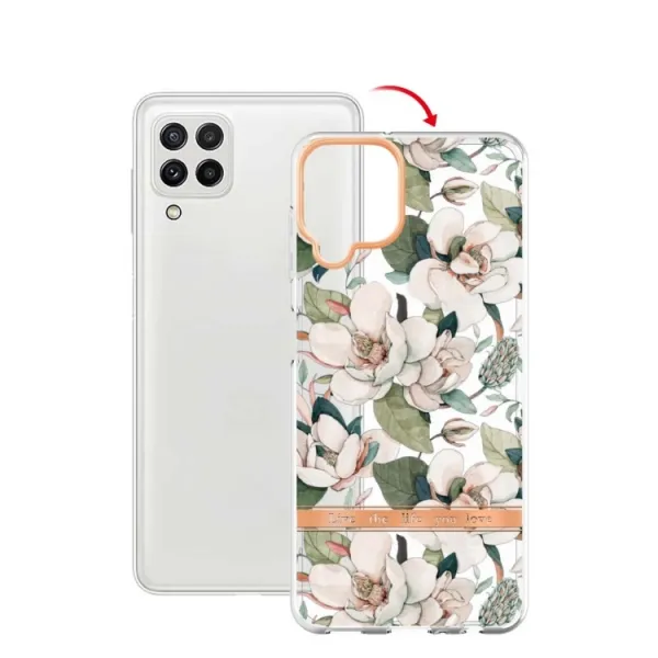 ELECTRO Ochranný kryt Samsung Galaxy A22 WHITE