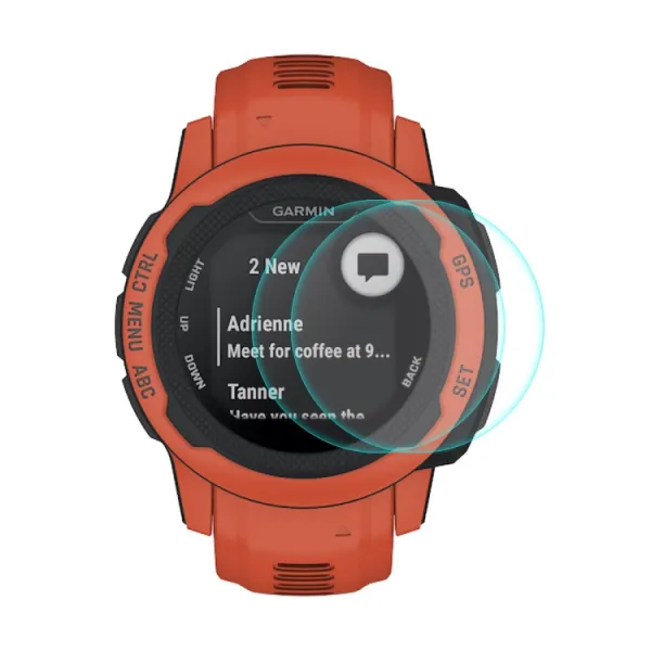 ENKAY 2x Ochranné sklo pre Garmin Instinct 2