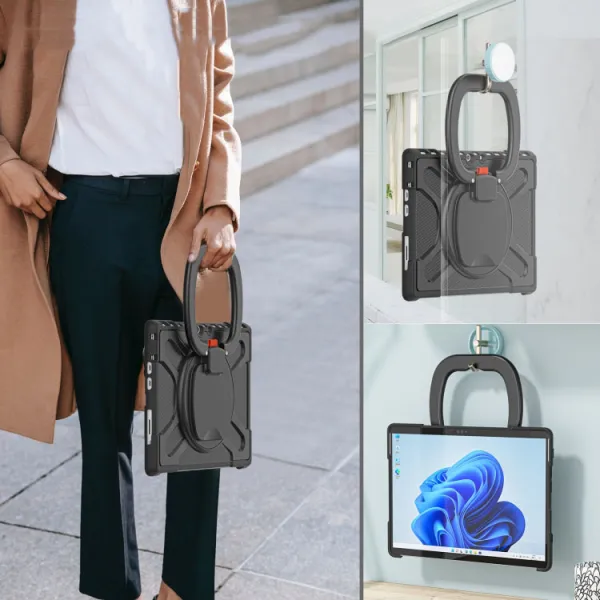 STANDING ULTRA Odolný Kryt Microsoft Surface Pro 8 čierny