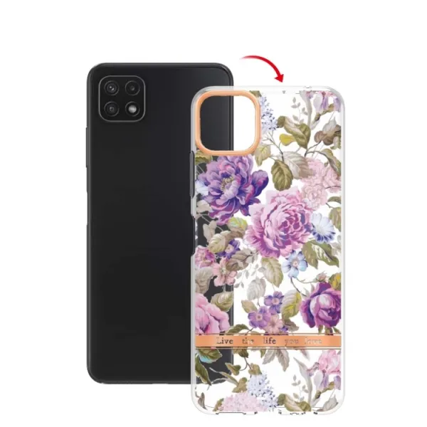 ELECTRO Ochranný kryt Samsung Galaxy A22 5G PURPLE