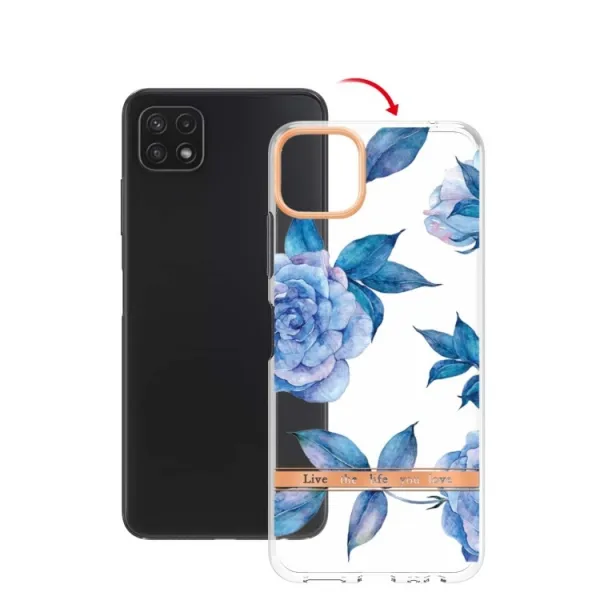 ELECTRO Ochranný kryt Samsung Galaxy A22 5G BLUE