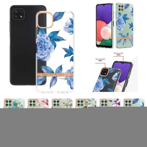 ELECTRO Ochranný kryt Samsung Galaxy A22 5G BLUE
