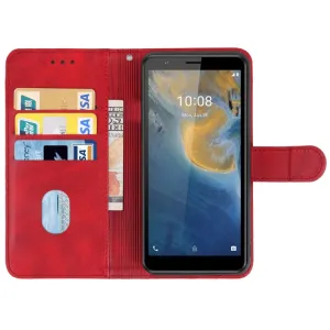 Peňaženkové puzdro ZTE Blade A31 Lite červený