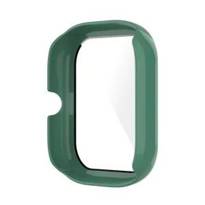 Plastový kryt s ochranným sklom pre Xiaomi Amazfit GTS 2 Mini zelený