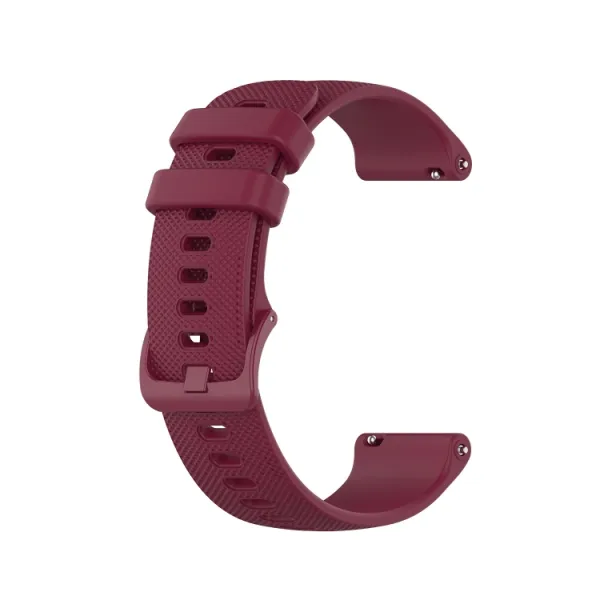 SILICONE Remienok Xiaomi Watch S1 tmavočervený