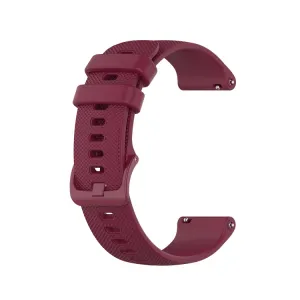 SILICONE Remienok Xiaomi Watch S1 tmavočervený