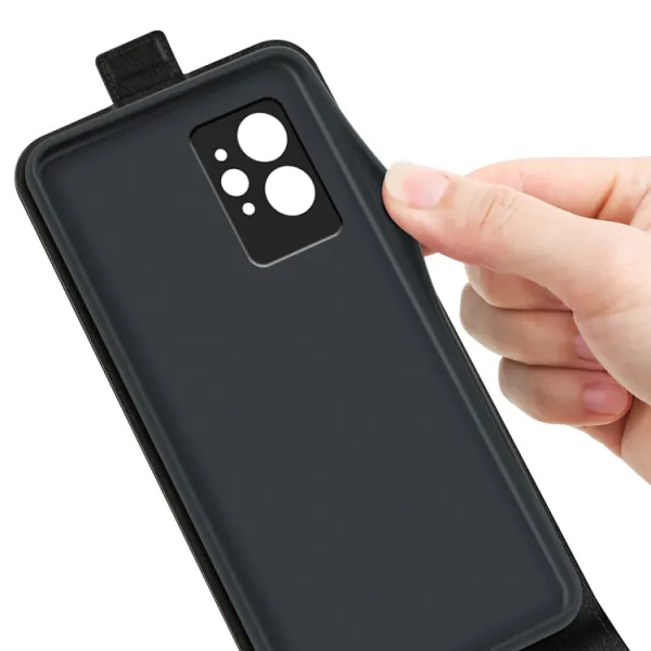 Vyklápacie puzdro Realme GT2 Pro čierne