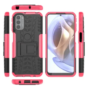 STAND Extra odolný obal Motorola Moto G31 / G41 ružový
