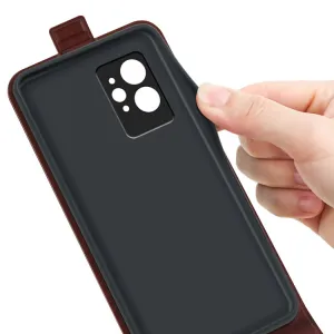 Vyklápacie puzdro Realme GT2 Pro hnedé