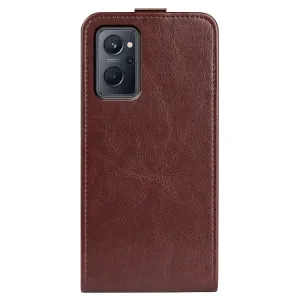 Vyklápacie puzdro Realme 9i hnedé