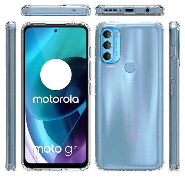SHOCK Extra odolný kryt Motorola Moto G71 5G čierny