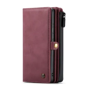 WALLET Ochranný Kryt s peňaženkou 2v1 pre Samsung Galaxy S22 Plus 5G červené