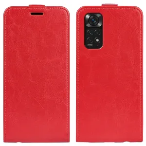 Vyklápacie puzdro Xiaomi Redmi Note 11 / Note 11S červené