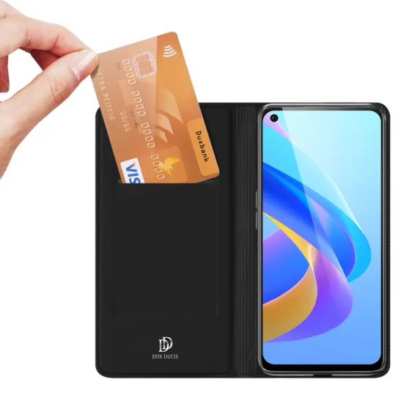 DUX Peňaženkový kryt Realme 9i čierny