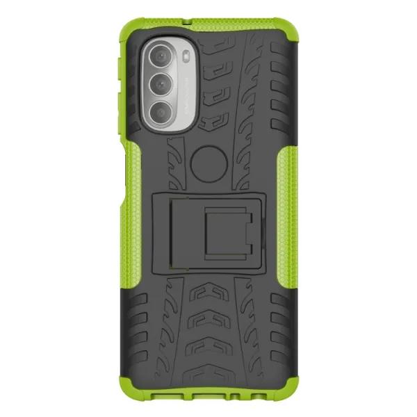 STAND Extra odolný obal Motorola Moto G51 5G zelený