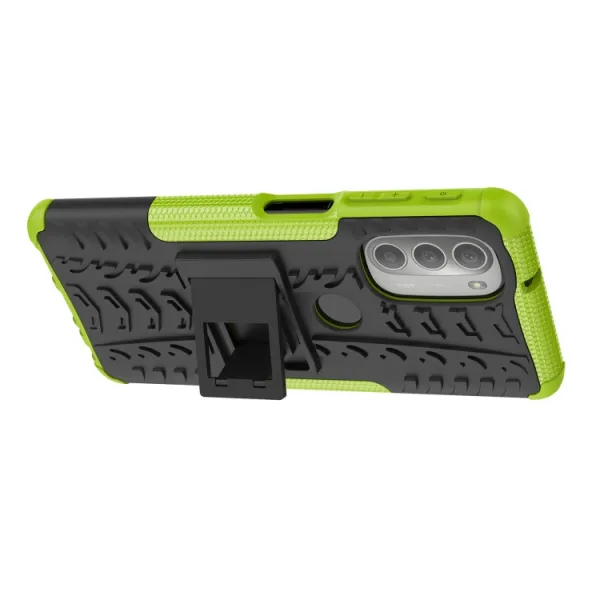 STAND Extra odolný obal Motorola Moto G51 5G zelený