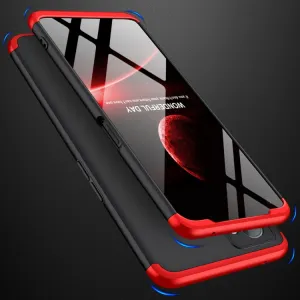 360° Ochranný kryt Realme 9i čierny-červený